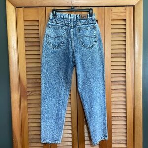 Vintage Lee Riders Acid Wash